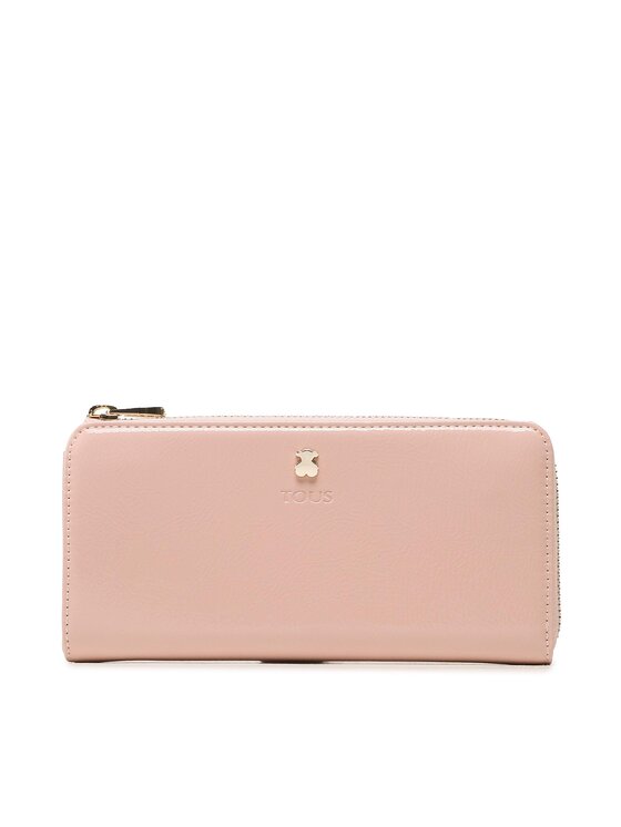 TOUS Голям дамски портфейл Billetera M. Dorp 2000847014 Розов за Жени цена