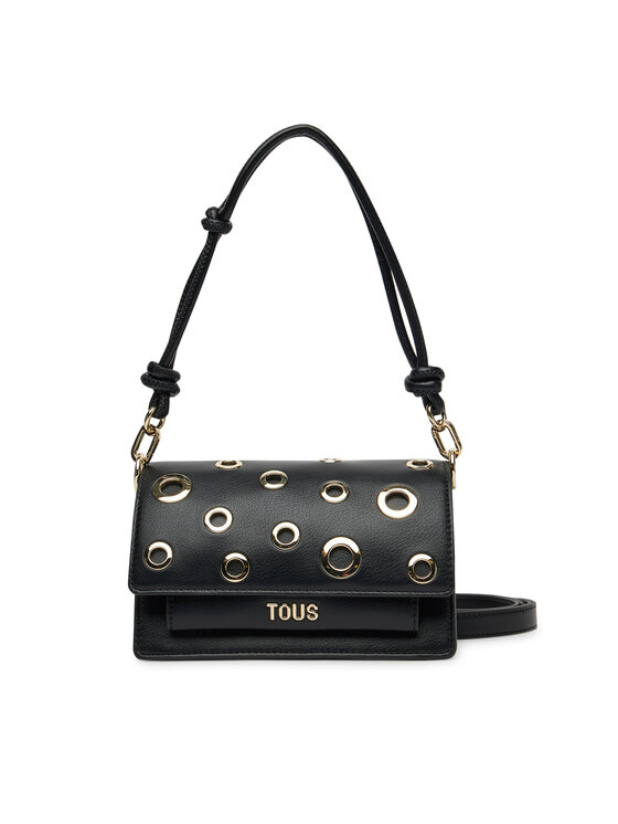 TOUS Дамска чанта Audree Eyelets 2002202951 Черен за Жени цена