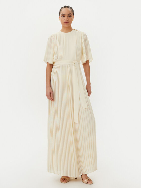 TWINSET Гащеризон 251TP2050 Бежов Loose Fit за Жени цена