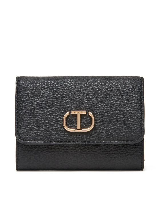 TWINSET Дамски портфейл 251TD8065 Черен за Жени цена