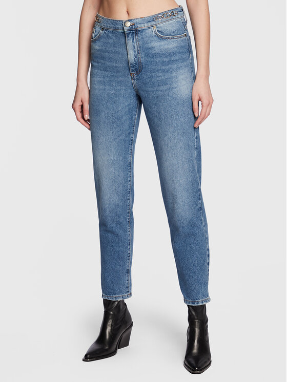 TWINSET Дънки 222TT2440 Син Regular Fit за Жени цена
