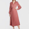 TWINSET Ежедневна рокля 222TT2420 Розов Regular Fit за Жени цена