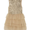 TWINSET Ежедневна рокля 251GJ2533 D Златист Regular Fit за Момичета цена
