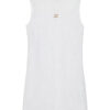 TWINSET Елегантна рокля 251GJ2QR3 Бял Regular Fit за Момичета цена