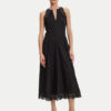 TWINSET Коктейлна рокля 251TT2090 Черен Regular Fit за Жени цена