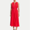 TWINSET Коктейлна рокля 251TT2221 Червен Regular Fit за Жени цена
