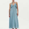 TWINSET Лятна рокля 251TP2412 Син Regular Fit за Жени цена