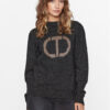 TWINSET Пуловер 232TT3203 Черен Regular Fit за Жени цена