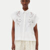 TWINSET Риза 251TP2171 Бял Regular Fit за Жени цена