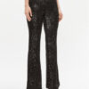 TWINSET Текстилни панталони 232TT2284 Черен Regular Fit за Жени цена