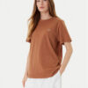 TWINSET Тишърт 252TP2057 Кафяв Loose Fit за Жени цена