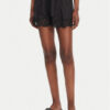 TWINSET Шорти от плат 251TT2096 Черен Regular Fit за Жени цена