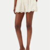 TWINSET Шорти от плат 251TT2363 Екрю Loose Fit за Жени цена