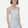TWINSET топ 241TP2371 Светлосиньо Regular Fit за Жени цена