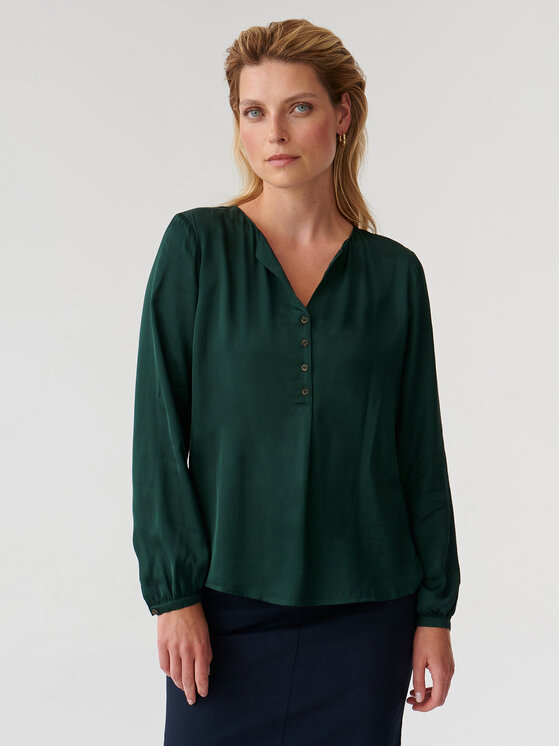 Tatuum Блуза Isoliko T2318.051 Зелен Regular Fit за Жени цена
