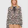 The Kooples Блуза FTOP25015K Черен Relaxed Fit за Жени цена