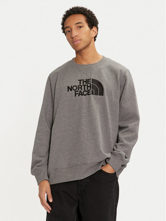 The North Face Суитшърт Drew Peak NF0A89EK Сив Regular Fit за Мъже цена