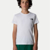 The North Face Тишърт Redbox NF0A89VT Бял Regular Fit цвят на ниска цена