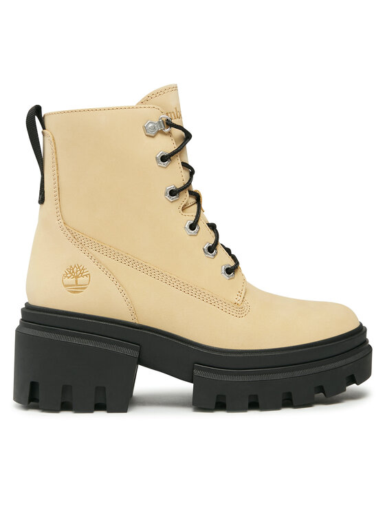 Timberland Боти Everleigh 6In Laceup TB0A61PZEF61 Жълт за Жени цена