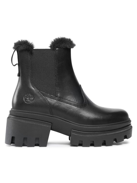 Timberland Боти Everleigh Bt Wrm Ln Chls TB0A5ZNV0151 Черен за Жени цена