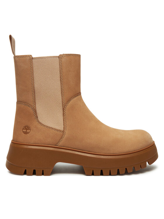 Timberland Боти тип челси Mid Pull On Boot TB0A6FCHEN71 Бежов за Жени цена