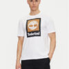 Timberland Тишърт TB0A5QS2 Бял Regular Fit за Мъже цена
