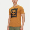 Timberland Тишърт TB0A5WQQ Бежов Regular Fit за Мъже цена