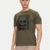 Timberland Тишърт TB0A5WQQ Зелен Regular Fit за Мъже цена