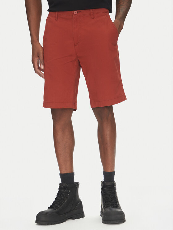 Timberland Шорти от плат TB0A5U2K Червен Regular Fit за Мъже цена