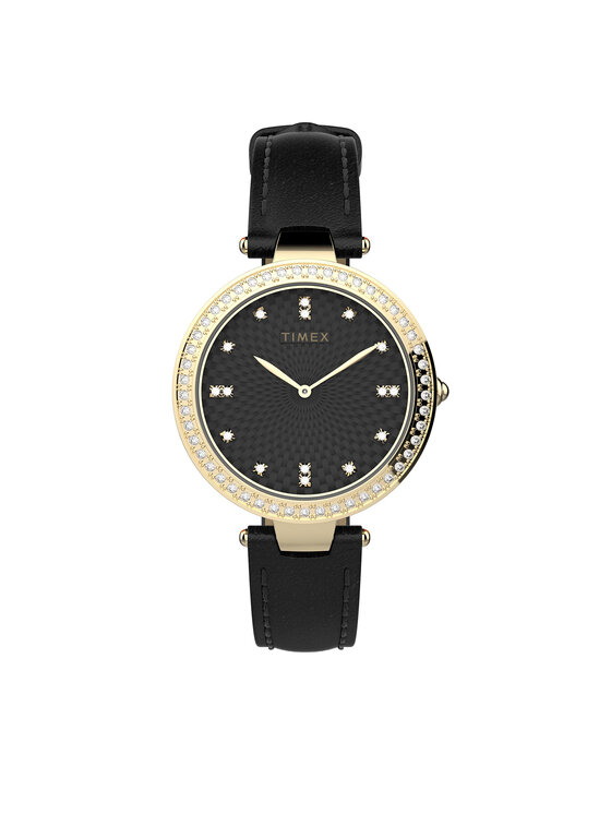 Timex Часовник City TW2V45100 Черен за Жени цена