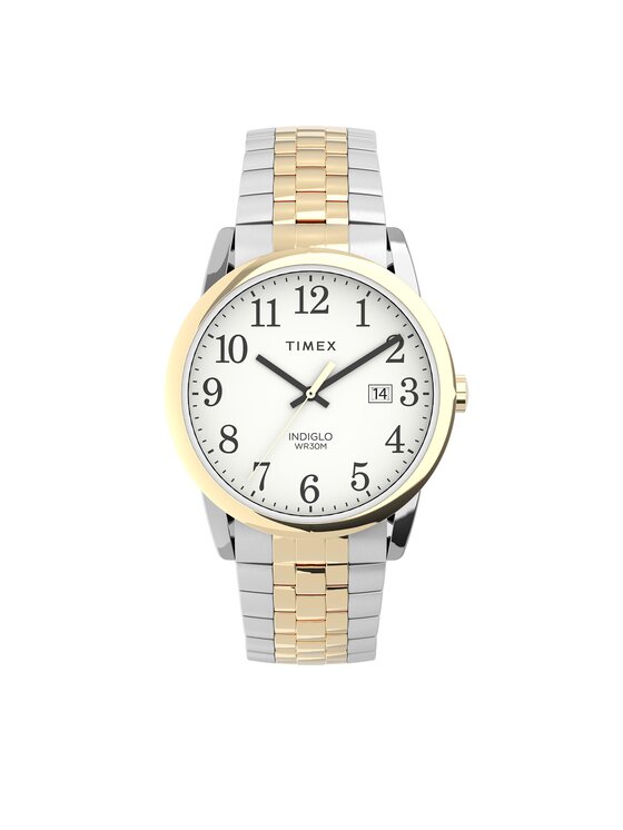 Timex Часовник Easy Reader TW2V40100 Сребрист за Мъже цена