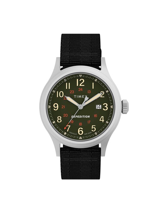 Timex Часовник Expedition North TW2V65700 Черен за Мъже цена