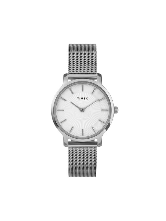 Timex Часовник Transcend TW2Y10200 Сребрист за Жени цена