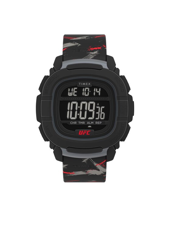 Timex Часовник UFC Strength Shock XL TW2V85200 Черен за Мъже цена