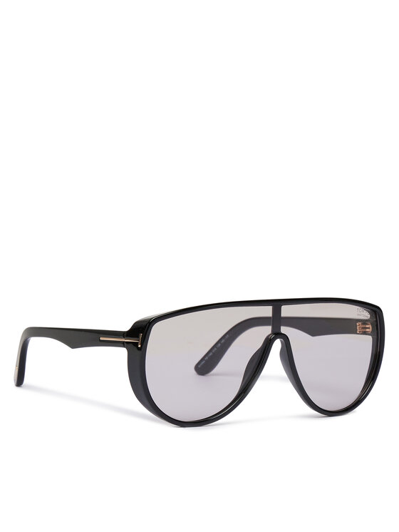 Tom Ford Слънчеви очила Achilles FT1182 01A Черен за Мъже цена
