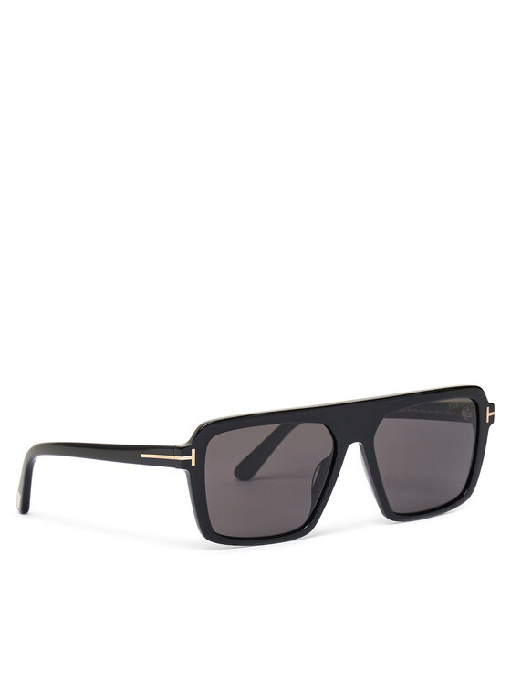 Tom Ford Слънчеви очила Vincent FT1176 01A Черен за Мъже цена