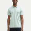 Tom Tailor Denim Тениска с яка и копчета 1045587 Зелен Regular Fit за Мъже цена