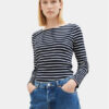 Tom Tailor Блуза 1038030 Тъмносин Regular Fit за Жени цена