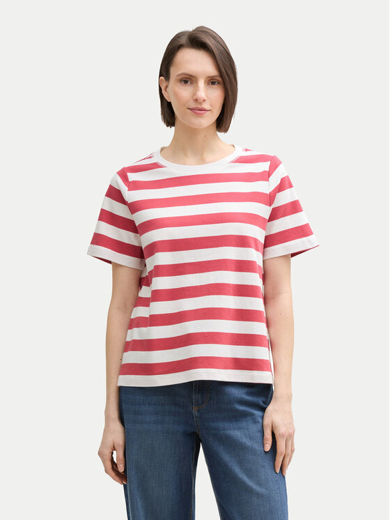 Tom Tailor Блуза 1045964 Червен Regular Fit за Жени цена