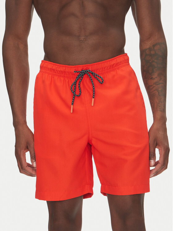 Tom Tailor Плувни шорти 1045069 Червен Regular Fit за Мъже цена