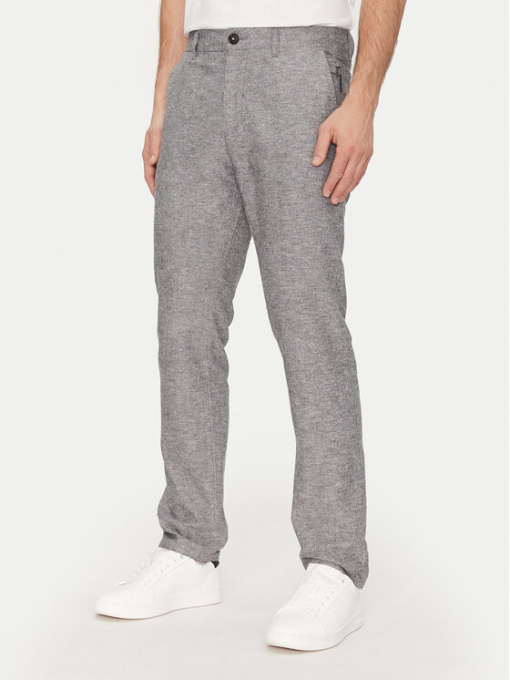Tom Tailor Чино панталони 1044713 Сив Relaxed Fit за Мъже цена