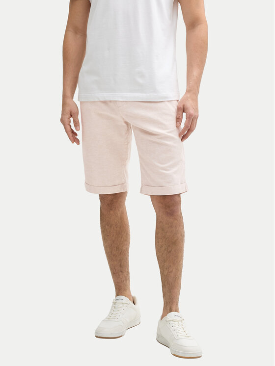 Tom Tailor Шорти от плат 1044715 Бежов Regular Fit за Мъже цена