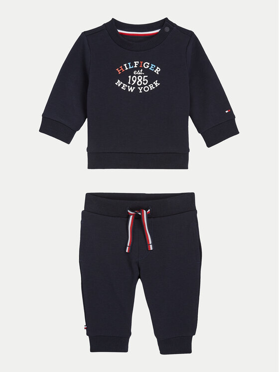 Tommy Hilfiger Анцуг Monotype KN0KN01863 Тъмносин Regular Fit за Момчета цена