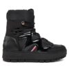Tommy Hilfiger Апрески Patent Snowboot FW0FW07852 Черен за Жени цена