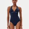 Tommy Hilfiger Бански костюм UW0UW05850 Тъмносин за Жени цена