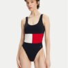 Tommy Hilfiger Бански костюм UW0UW05853 Тъмносин за Жени цена