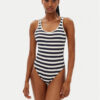 Tommy Hilfiger Бански костюм UW0UW05894 Тъмносин за Жени цена