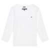 Tommy Hilfiger Блуза Boys Basic Cn Knit L KB0KB04141 Бял Regular Fit за Момчета цена
