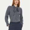 Tommy Hilfiger Блуза Diamond WW0WW43060 Тъмносин Regular Fit за Жени цена