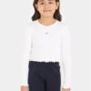 Tommy Hilfiger Блуза Essential KG0KG07595 Бял Regular Fit за Момичета цена